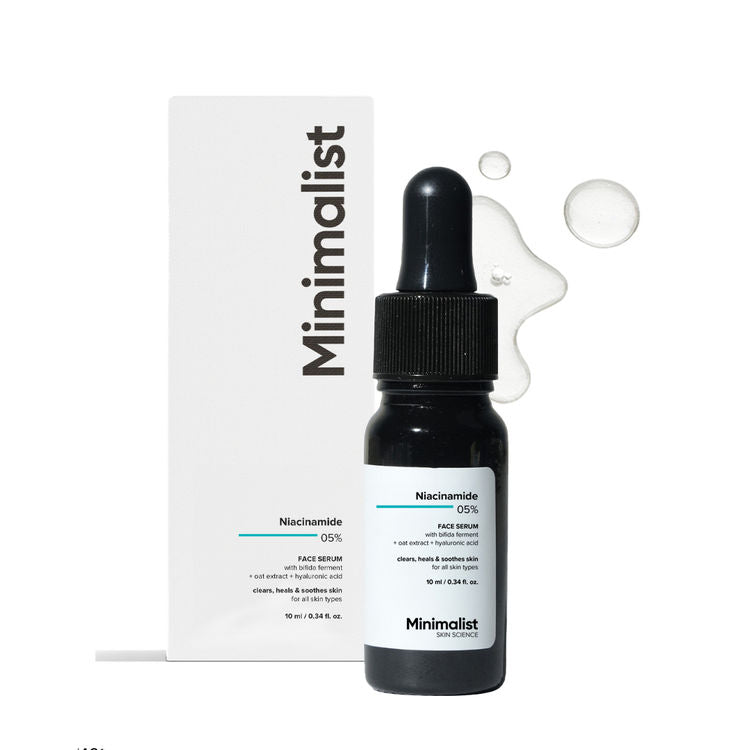 Minimalist Niacinamide 05% Face Serum
(10ml)