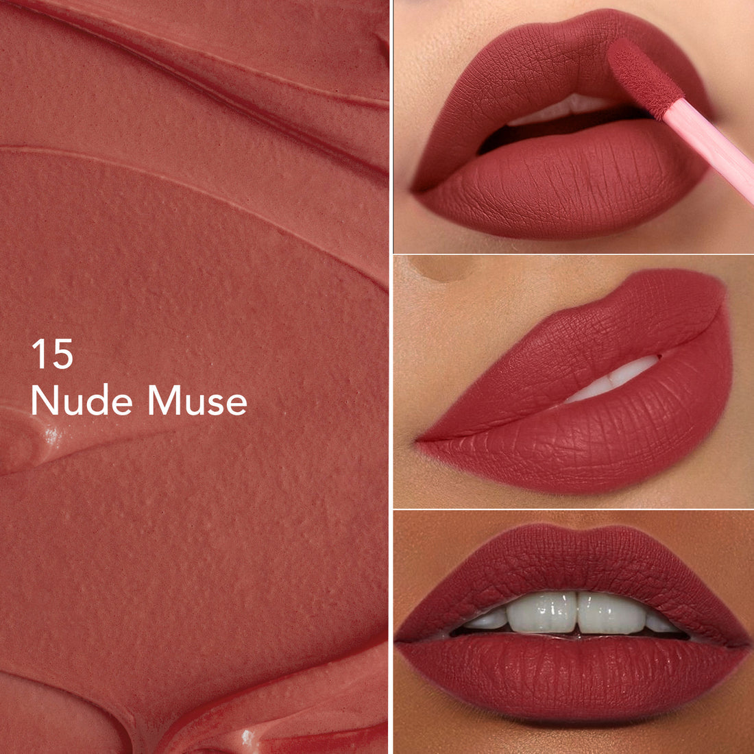 Glam21 Mattitude Lipstick (15Nude Muse)