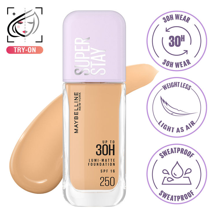 Maybelline Super Stay Lumi-Matte Liquid Foundation(250)