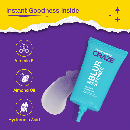 Swiss Beauty CRAZE Insta Blur Primer