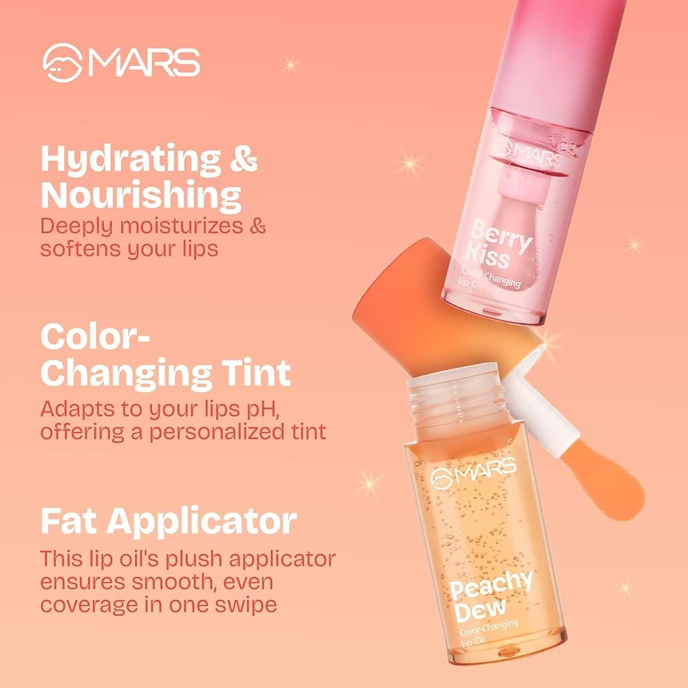 MARS Color Changing Lip Oil (BERRY KISS)