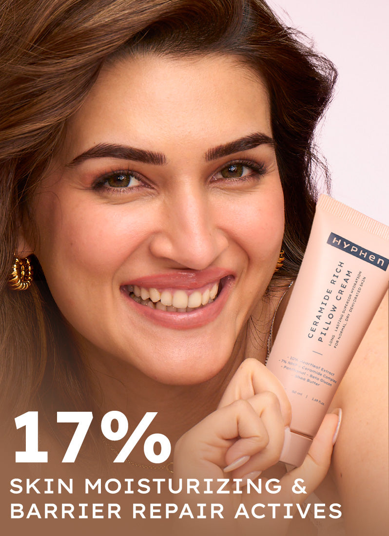 Hyphen 7% ceramides-nmf face moisturizer rich pillow cream - 50 ml