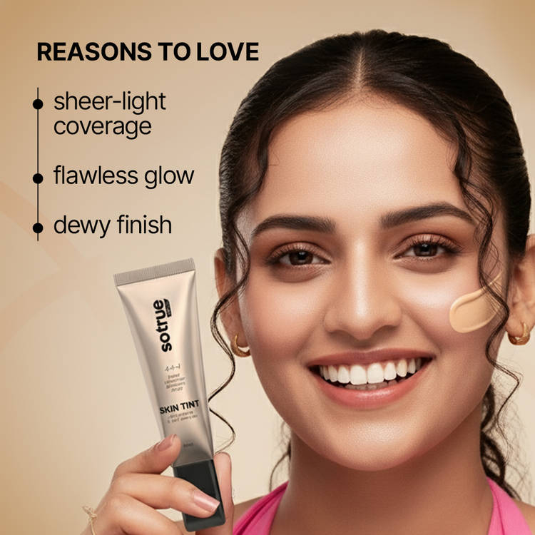 So True 4-in-1 Skin Tint | Light to Medium Coverage / 1. Foxnut
