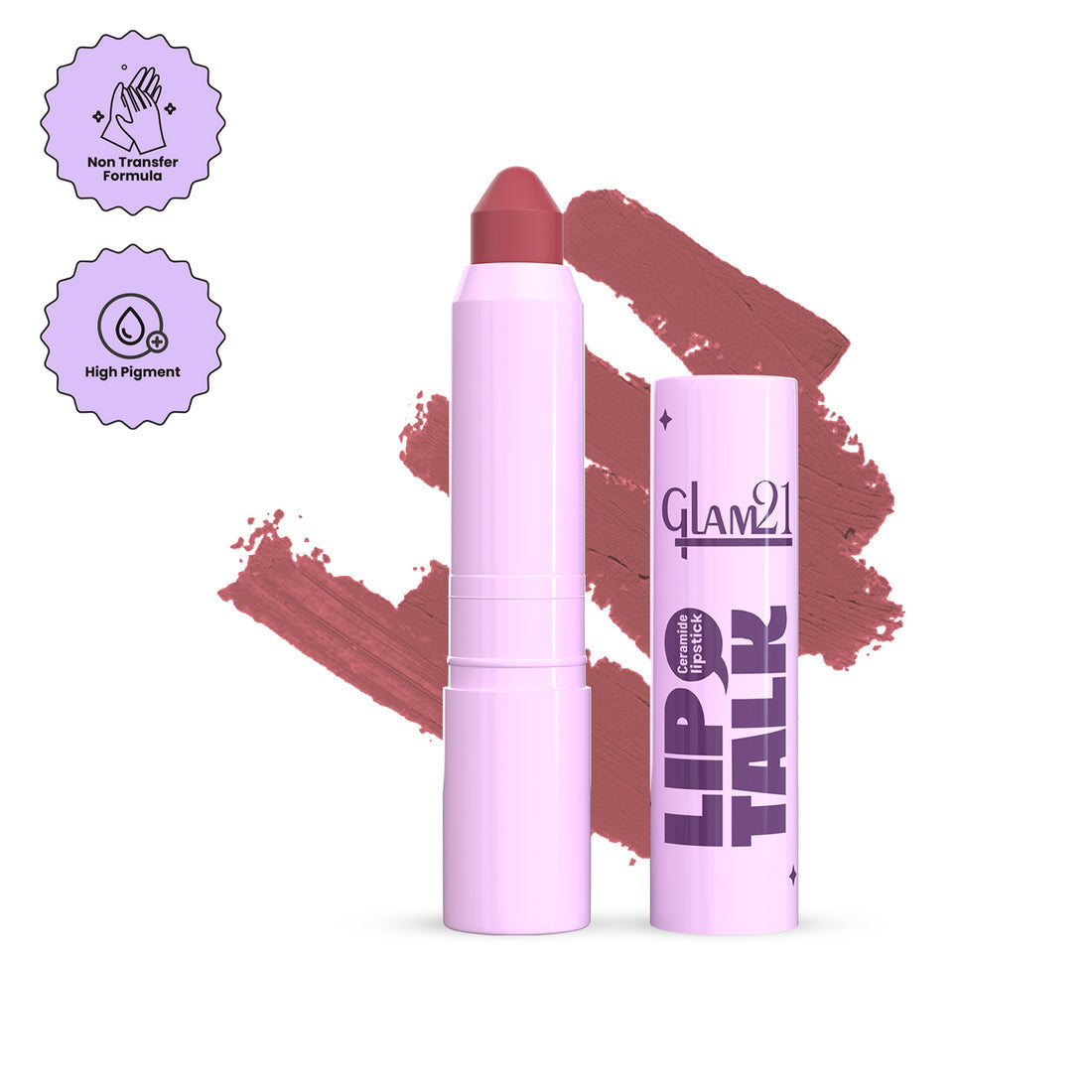 Glam21 Lip Talk Ceramide Lipstick / 07 Nude Nirvana