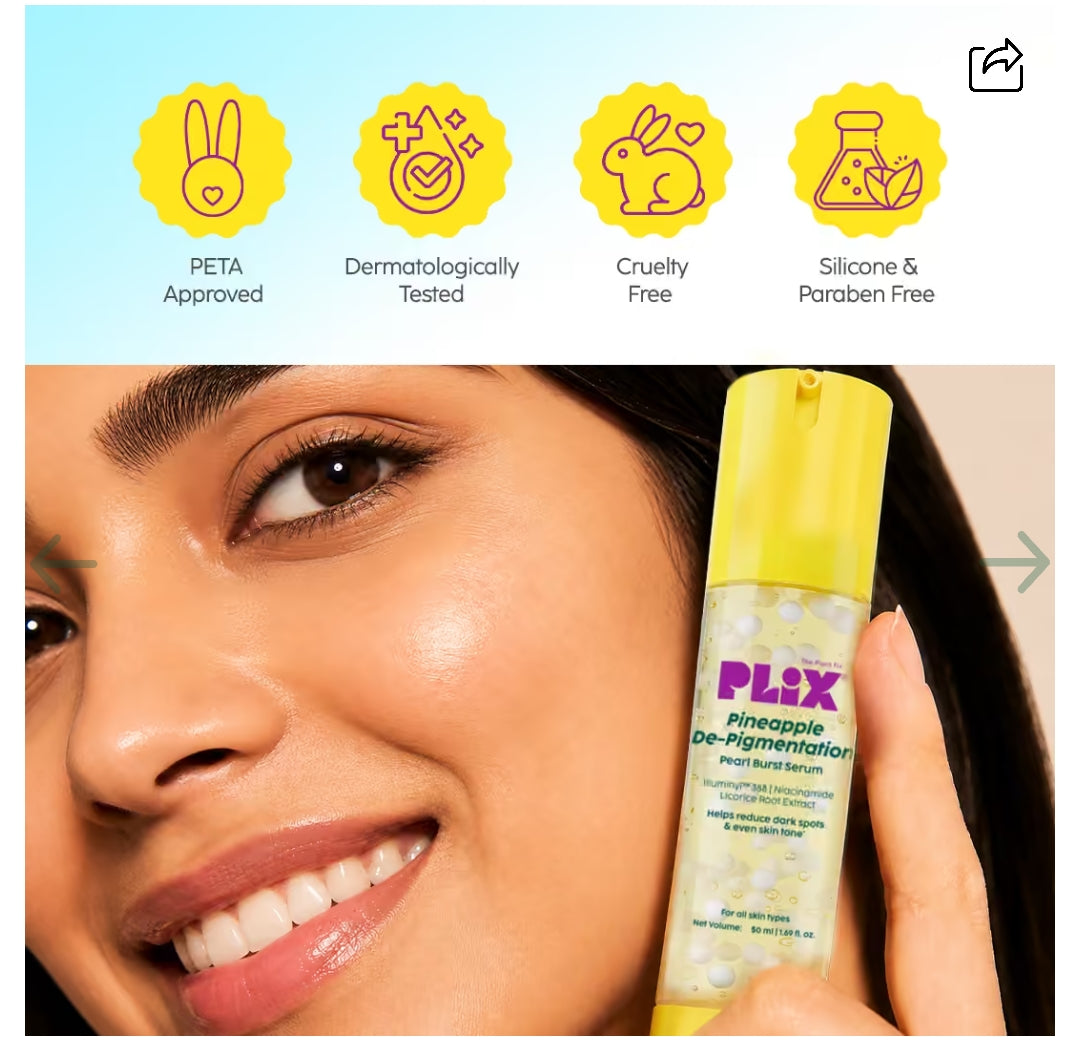 Pineapple Pearl Burst Serum for Bright, Even Toned Skin / 50ml