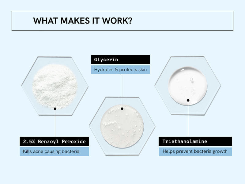 Be Bodywise 2.5% Benzoyl Peroxide Facewash