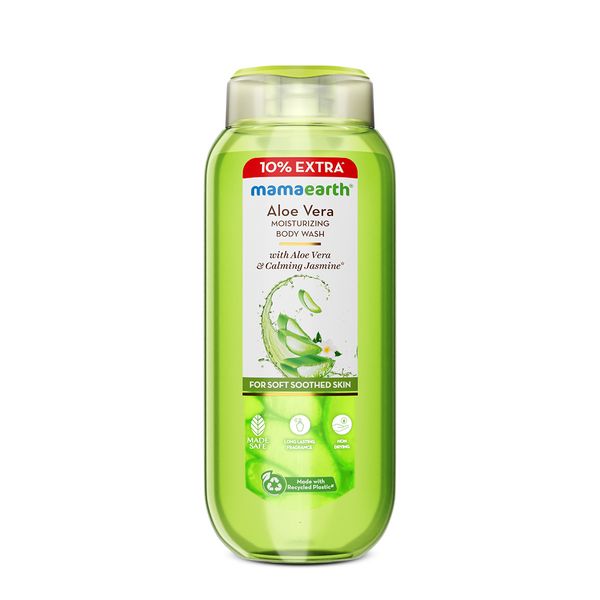 Mamaearth Aloe Vera Moisturizing Body Wash – 250 ml + 25 ml