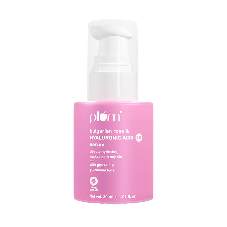Plum 2% Hyaluronic Acid Serum With Bulgarian Rose
(30ml)