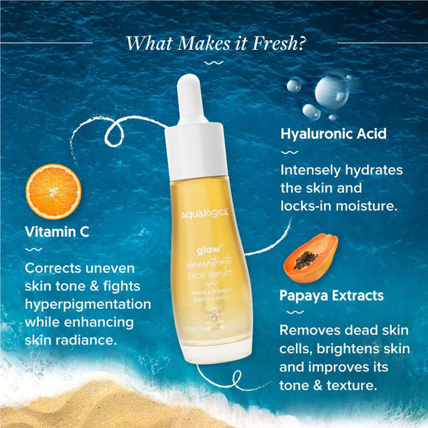 Aqualogica Glow+ Concentrate Face Serum 30 ml