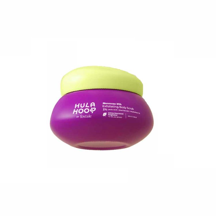 Foxtale Hula Hoop Moroccan Silk Exfoliating Body Scrub
(200g)