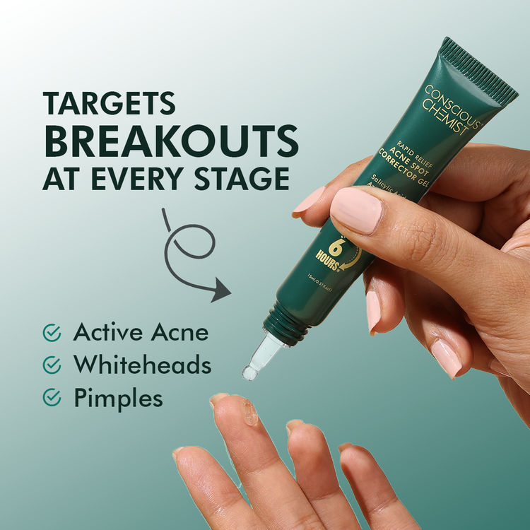 Conscious Chemist
Rapid Relief Acne Spot Corrector Gel (15ml)