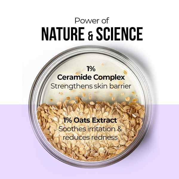 Dr. Sheth's Oats & Ceramide Sunscreen for Sensitive Skin - 50 gm