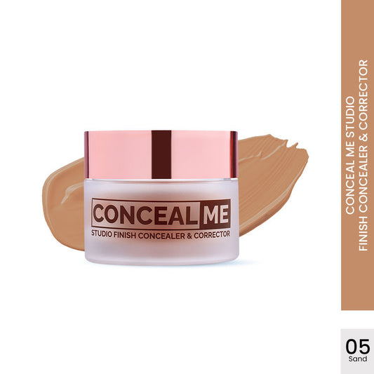 Glam21 Conceal Me Studio Finish Concealer & Corrector (Sand - 05)