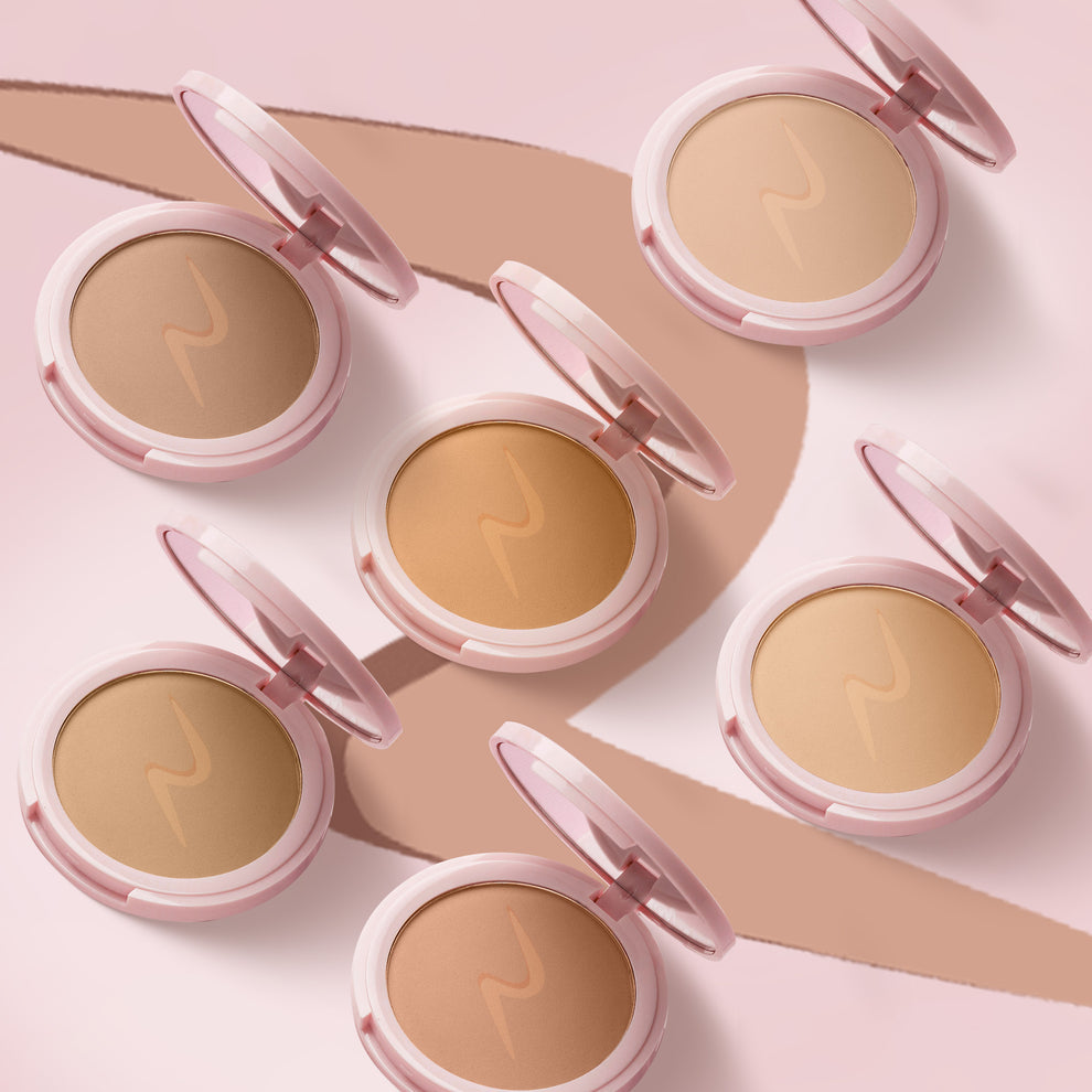 RENEE Bollywood Filter Pore Minimising Blurring Compact With Matte Finish & Full Coverage (4 Maple Drape)