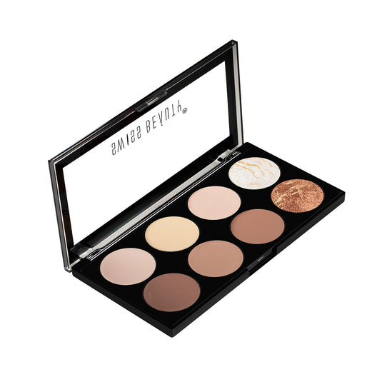 Swiss Beauty Ultra Blush Palette (Multi-Color-04)
