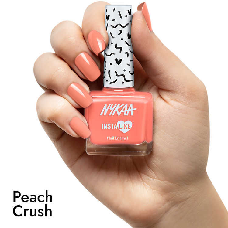 Nykaa InstaLike Long Lasting Nail Enamel - Peach Crush 478
(9ml)