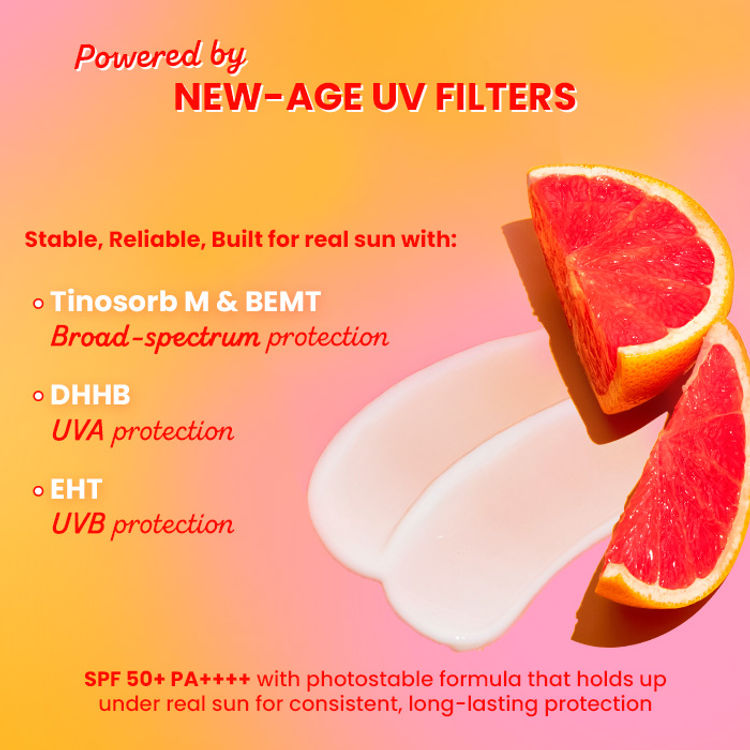 Dot & Key Vitamin C + E Super Bright Sunscreen, SPF 50+ PA++++ In-Vivo Tested
(80g)