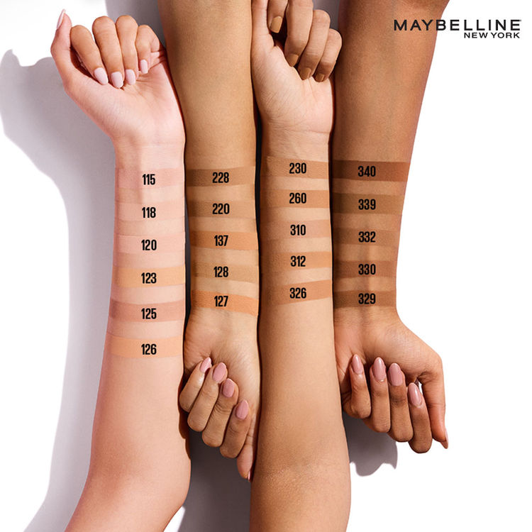Maybelline Fit Me Matte+Poreless 16H Oil Control Foundation With SPF 22 PA++ (329)(30ml)