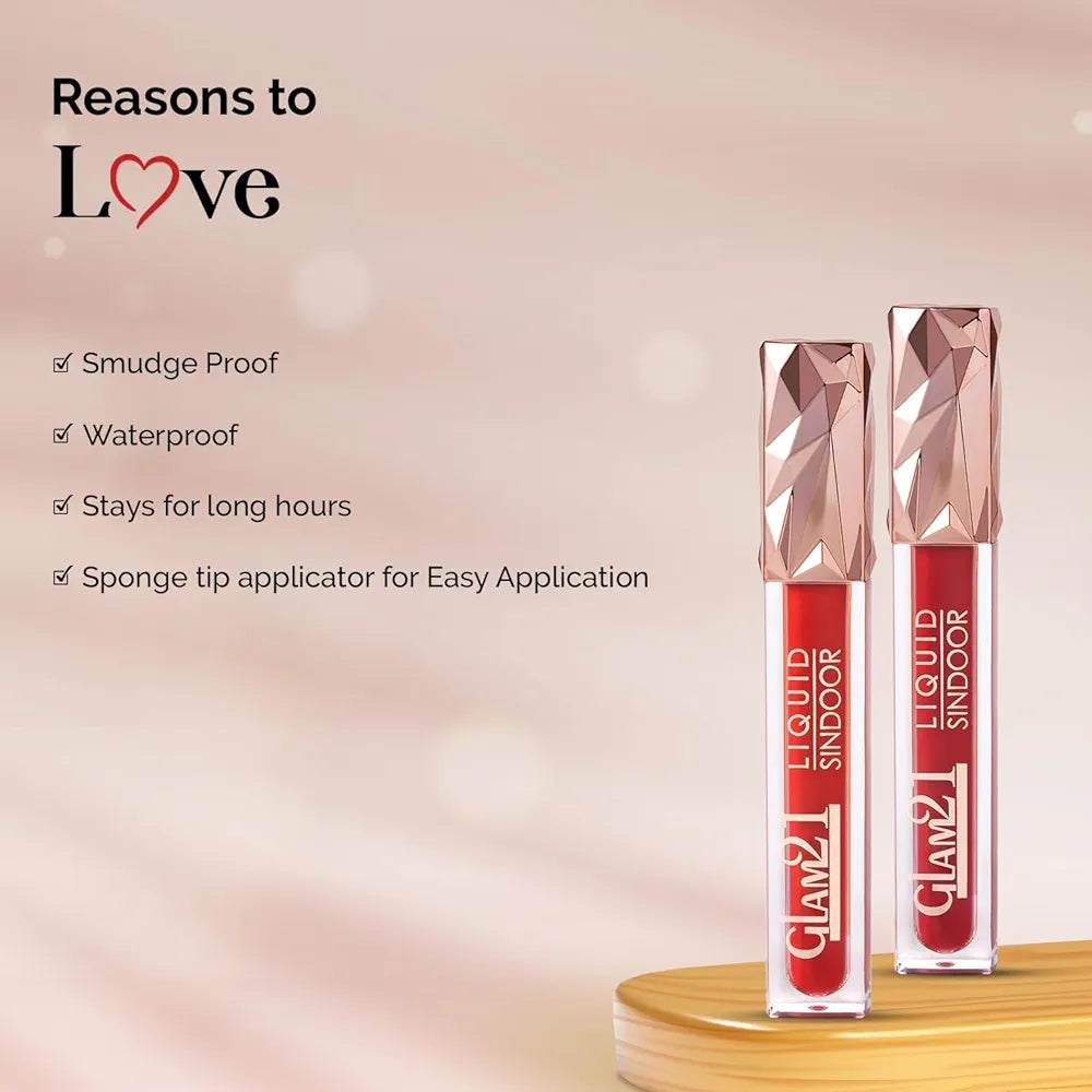 Glam21 Liquid Sindoor (02Maroon)