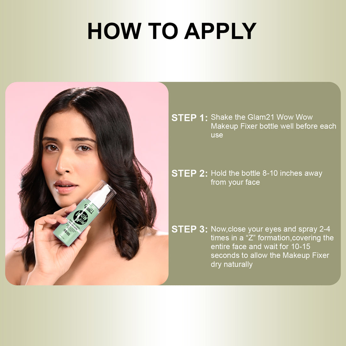 Glam21 wow wow Make-up Fixer Spray