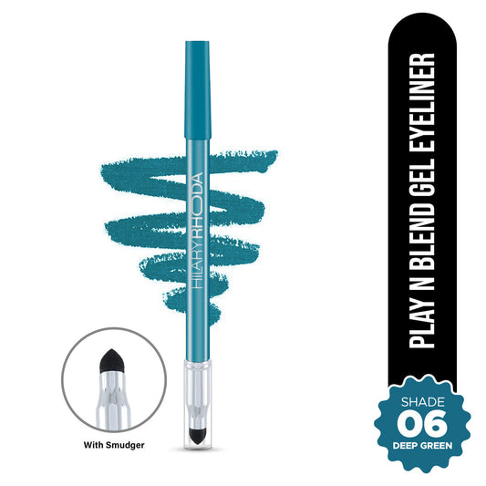 Hilary Rhoda Play n Blend Gel Eyeliner 06 Deep Green
