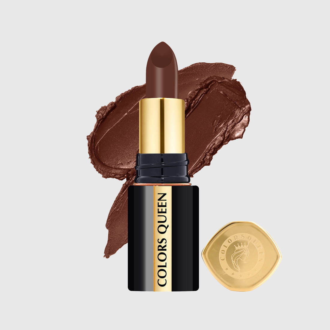 Colors Queen Luxury Matte Non-Transfer Lipstick Waterproof & Bold (05 cappucino)
