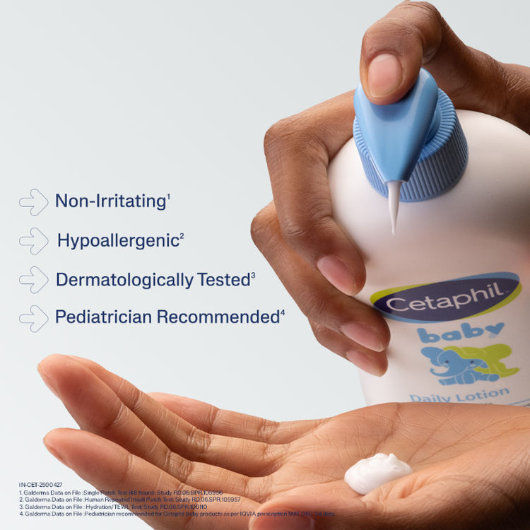 Cetaphil Baby Daily Lotion With Shea Butter Vitamin E & Pro Vitamin B5
(400ml)