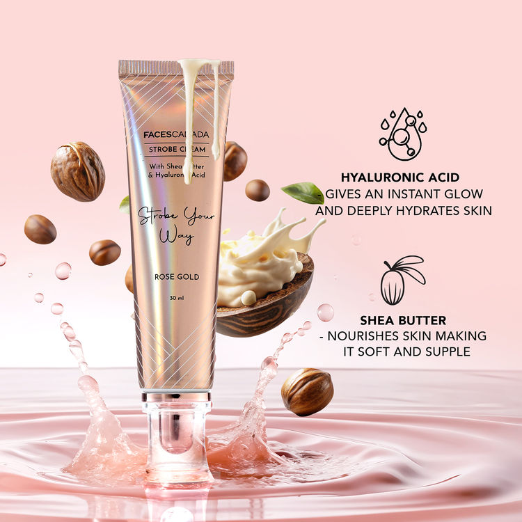 Faces Canada Strobe Cream, Pink   (30ml)