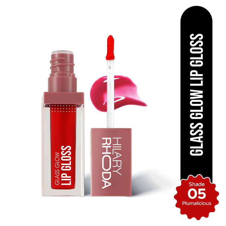 Hilary Rhoda Glass Glow Lip Gloss (Plumalicious 05)
