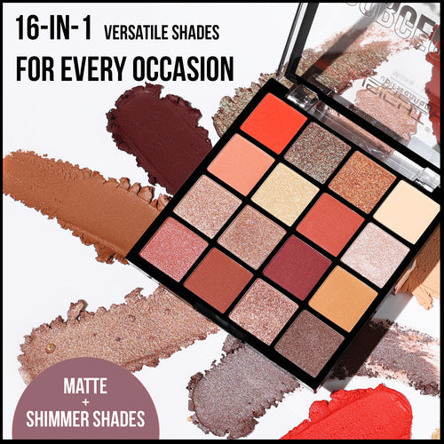 Insight cosmetics Gorgeous 16 Eyeshadow Palette (Retro Vibes)
