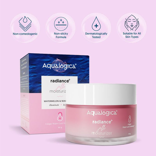 Aqualogica Radiance+ JellO Moisturizer, 50g