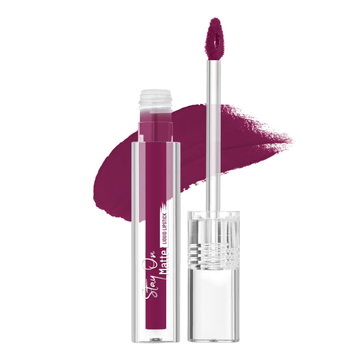 Swiss Beauty Stay On Matte Liquid Lipstick 18(Rich Berry)
