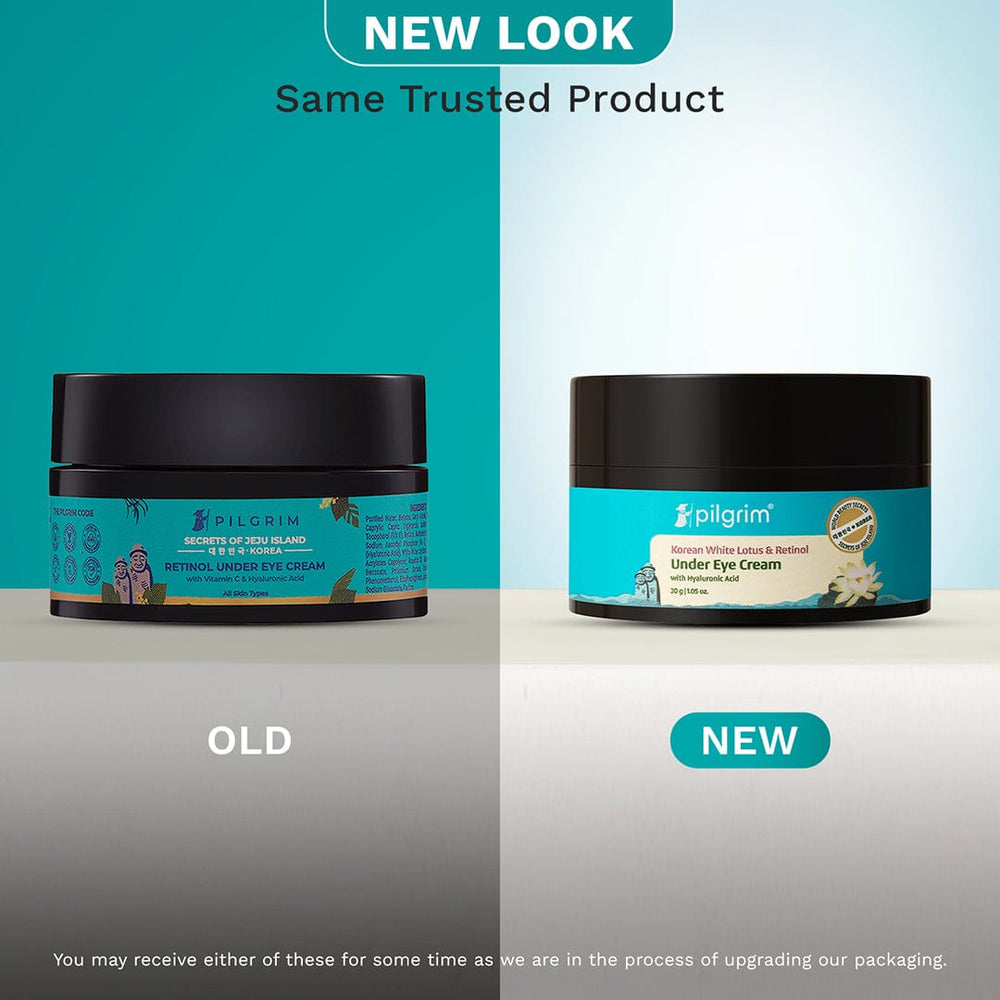 Pilgrim Retinol Under Eye Cream with Vitamin C & Hyaluronic Acid
Discover Youthful And Vitalized Skin