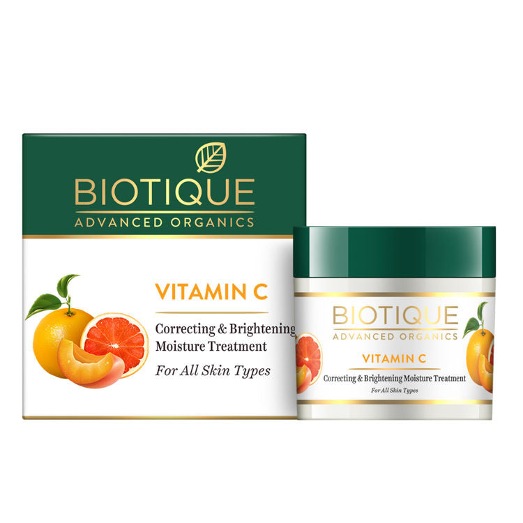 Biotique Vitamin C Correcting and Brightening Moisture Treatment
(50gm)