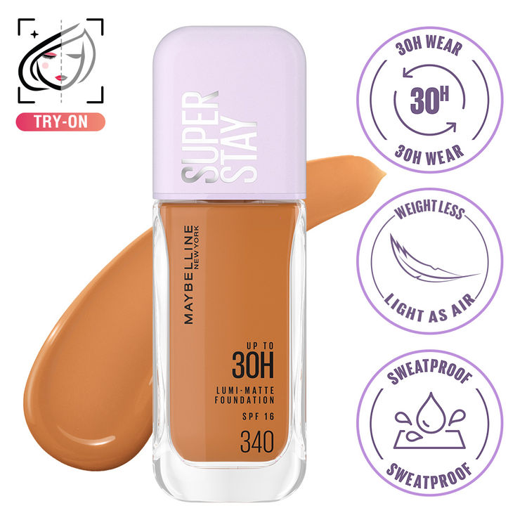 Maybelline Super Stay Lumi-Matte Liquid Foundation(340)