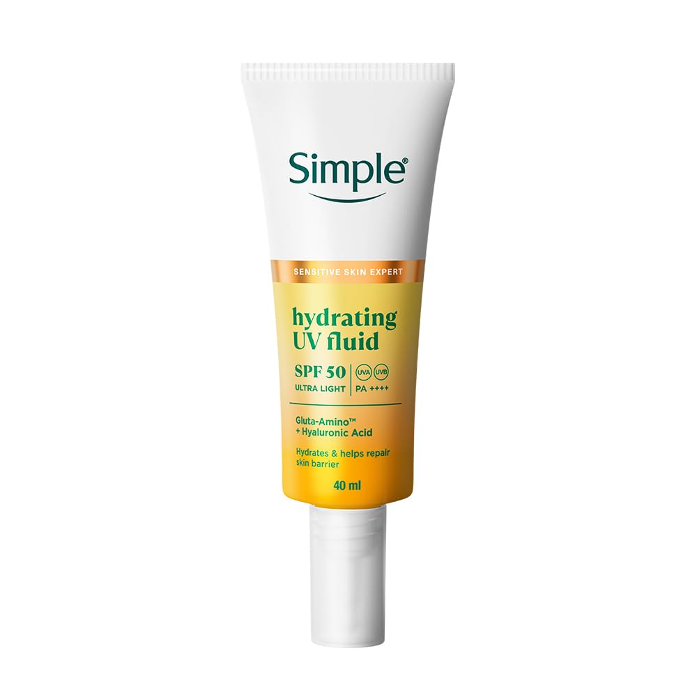 Simple Hydrating Sunscreen UV Fluid |SPF 50 PA++++  |40ml