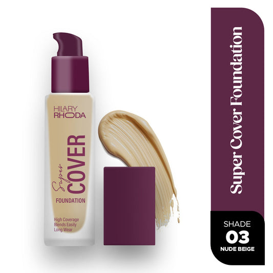 Hilary Rhoda Super Cover Foundation (Nude Beige 03)