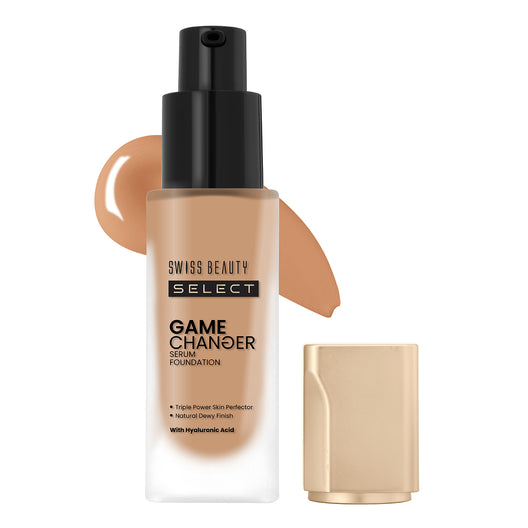 Swiss Beauty Select Game Changer Serum Foundation (08 Golden Toffee)