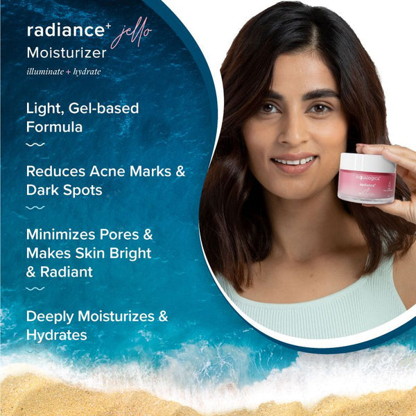 Aqualogica Radiance+ JellO Moisturizer, 50g