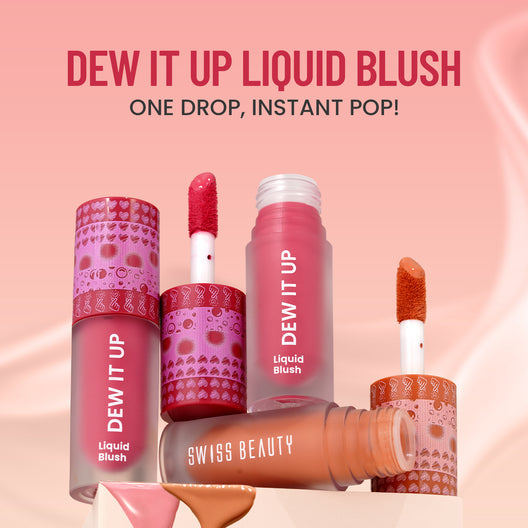 Swiss Beauty Dew It Up Liquid Blush 04(Blush Pink)
