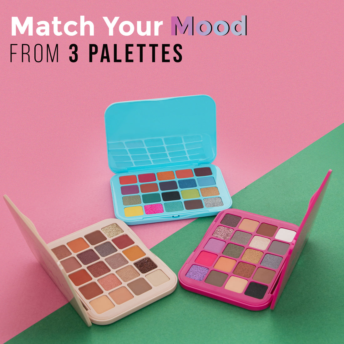 Glam21 20 Color Eyeshadow Palette Combination of Mattes and Shimmers (01Stary Eyes)
