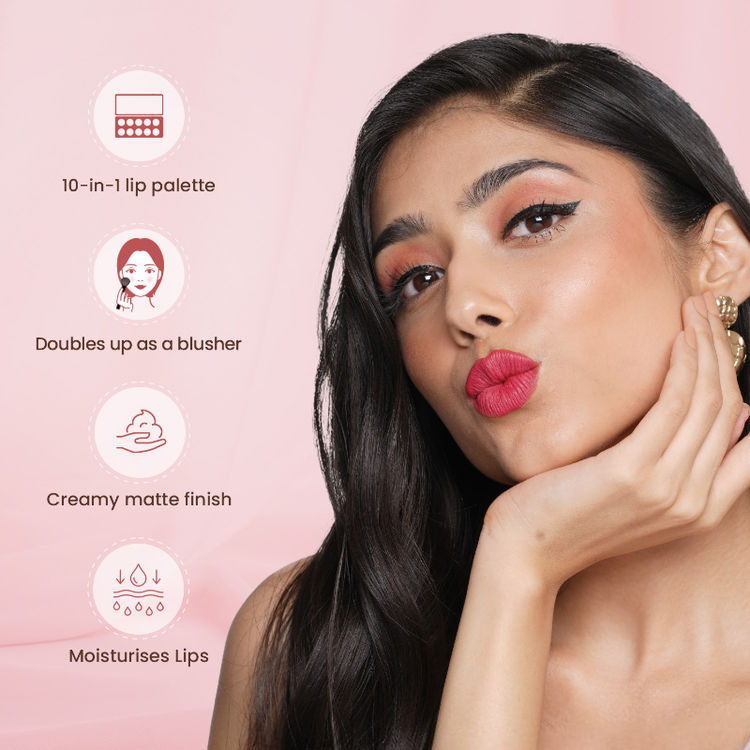 Swiss Beauty All About Lip Palette - Colors 01
