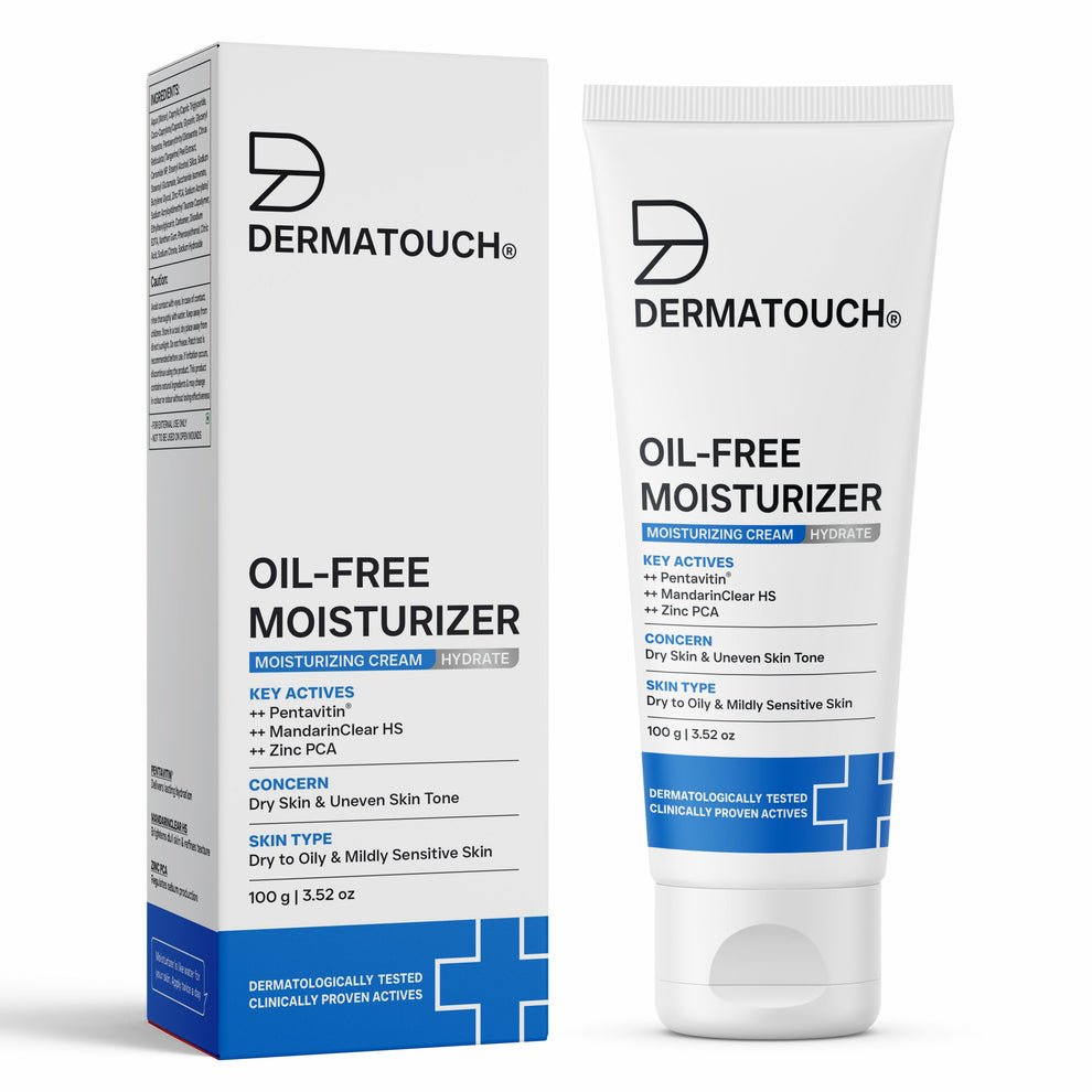 Dermatouch Oil-Free Moisturizer for Dry Skin & Uneven Skin Tone