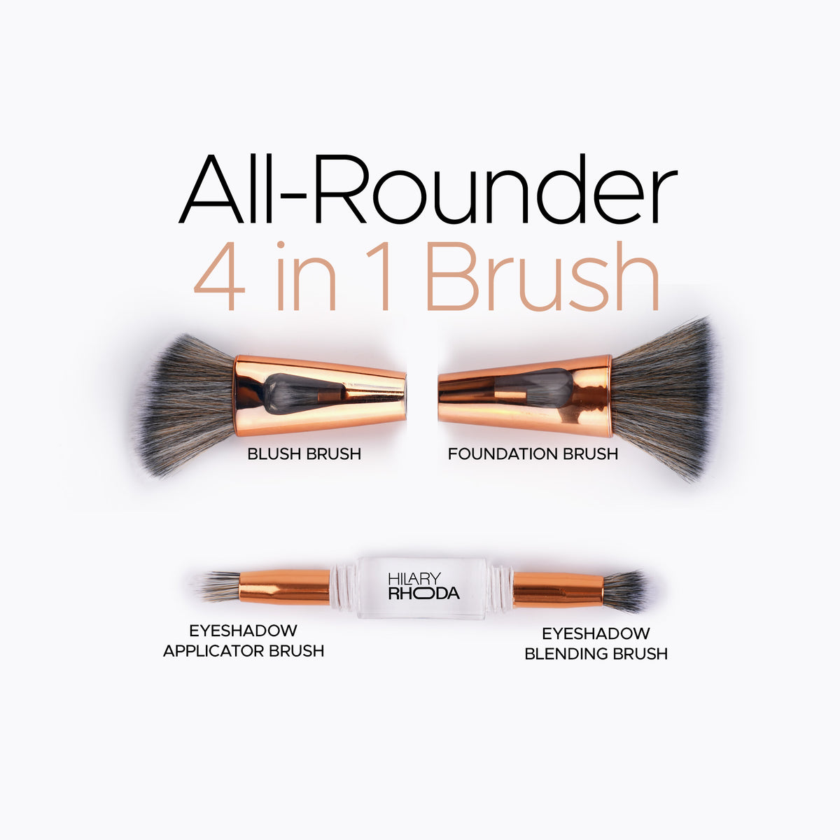 Hilary Rhoda All-Rounder 4 in 1 Brush