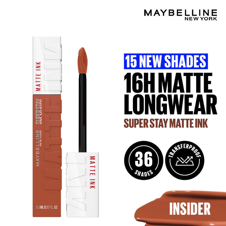 Maybelline Super Stay Matte Ink Liquid Lipstick(Insider)