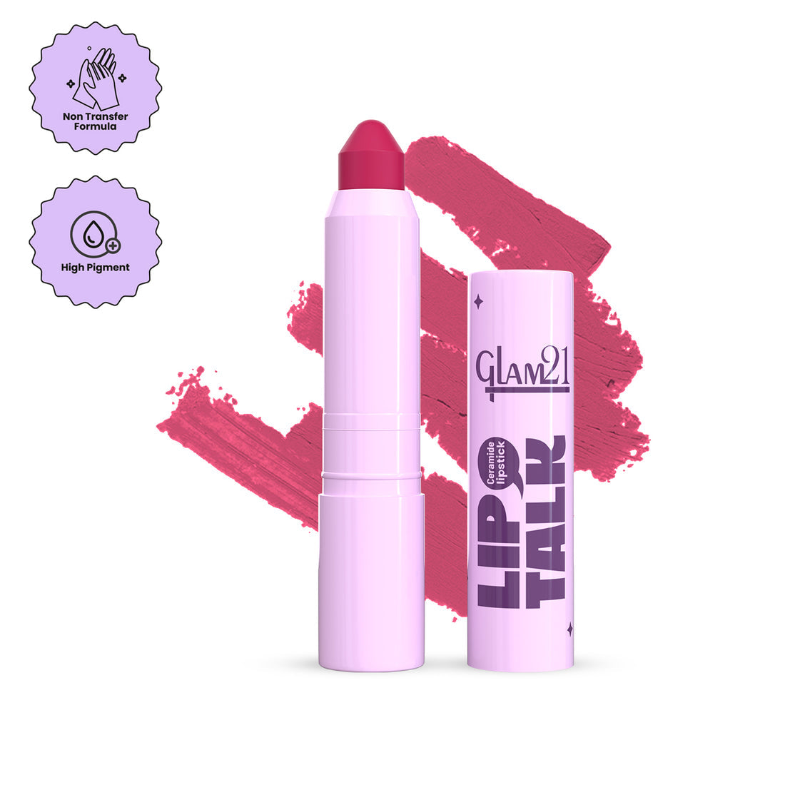 Glam21 Lip Talk Ceramide Lipstick / 11 Pink Potion