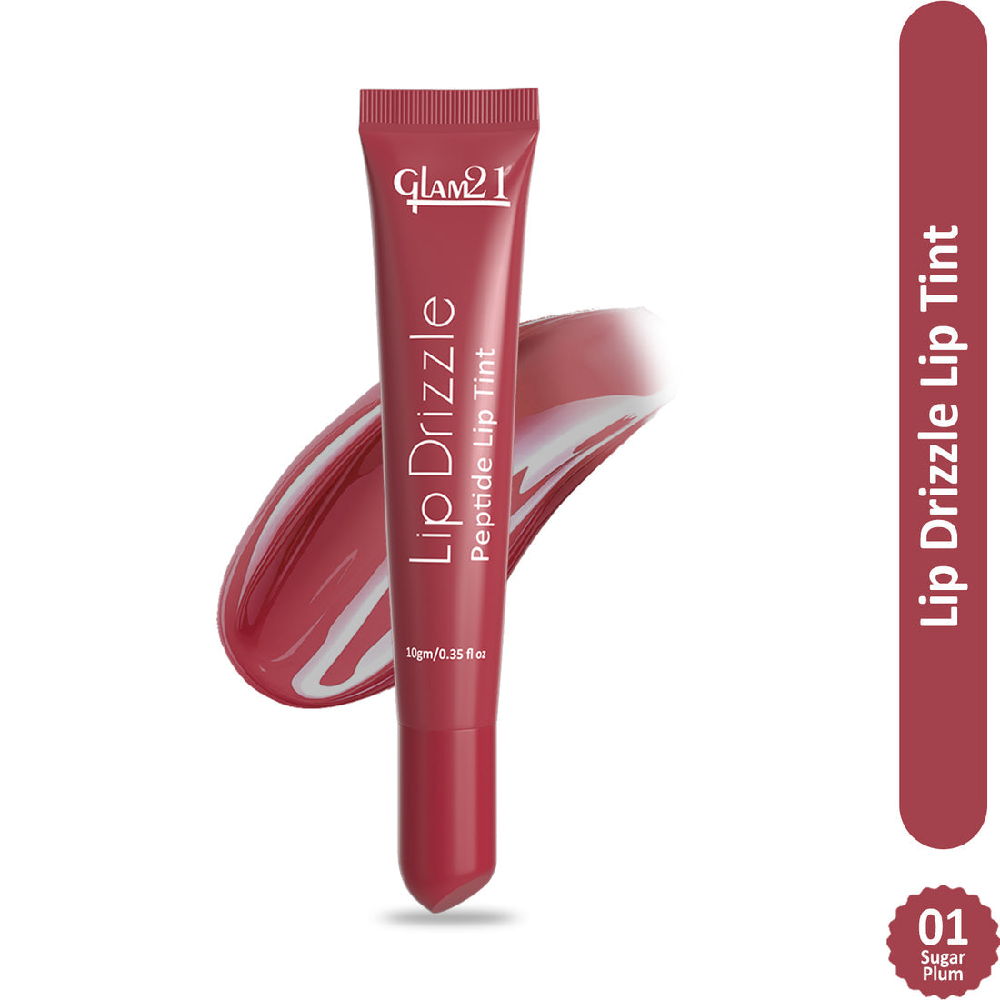 Glam21 Lip Drizzle Peptide Lip Tint (01 Sugar Plum)