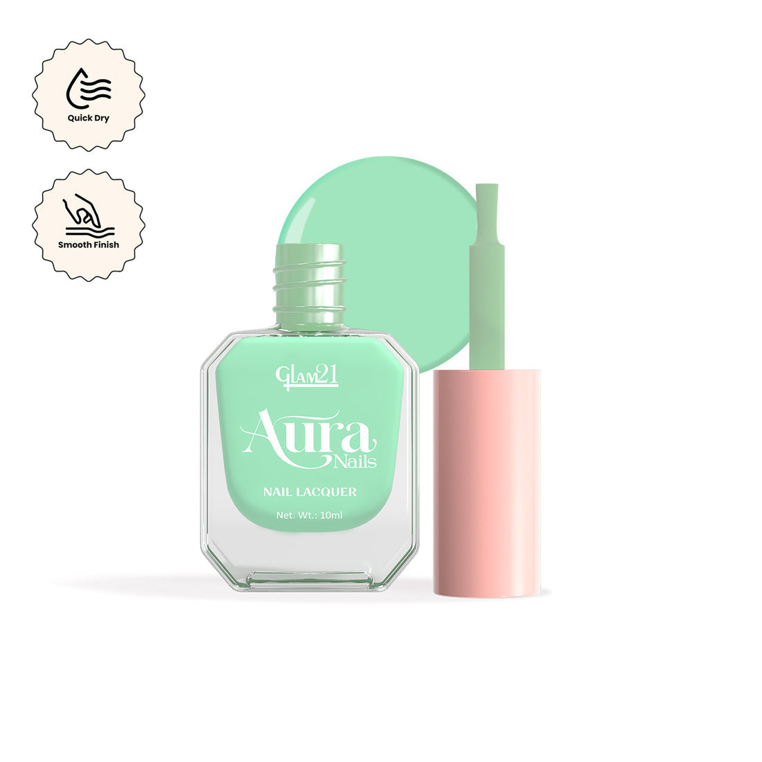 Glam21 Aura - Nail Lacquer (29Mint Blast)