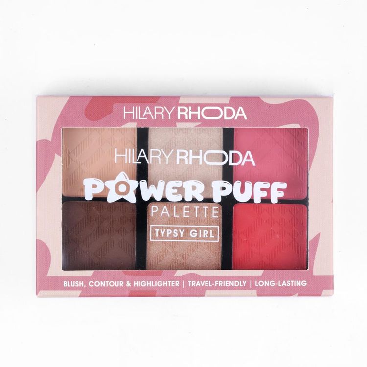 Hilary Rhoda Power Puff Makeup Palette - Typsy Girl - 02 (12g)