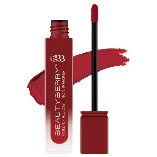 Beauty Berry Hold Up All Day Non Transfer Lipstick / 06 Retro Red